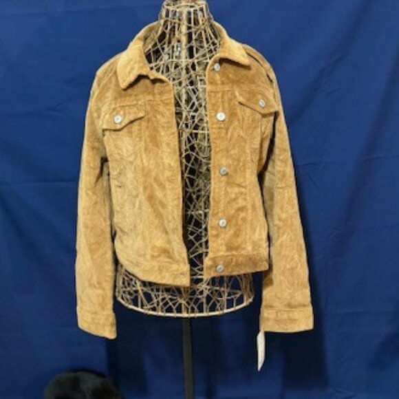 Brown Corduroy Jacket, NWT, Size M - Picture 1 of 6